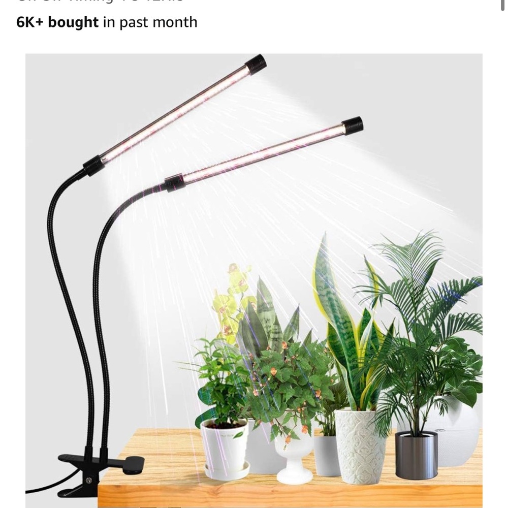 Adjustable LED Grow Light for Indoor Plants